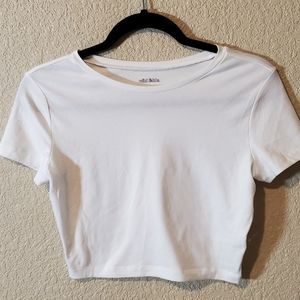 Brand new never used without tags wild fable white crop top🤍